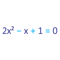 quadratic equation example